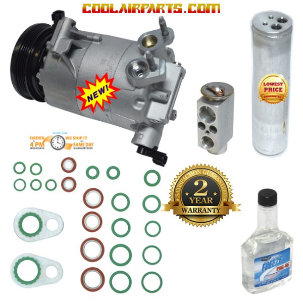 YCC363 New A/C Compressor and Clutch Kit KT 4720 - CV6Z19703K MKC